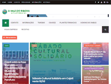 Tablet Screenshot of ovaledoribeira.com.br